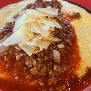 Polenta Bolognese