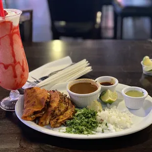 This is a must try!! Absolutely my favorite meal here best quesobirria tacos I've had !! ‍