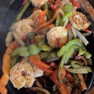 Grilled Shrimp Fajitas