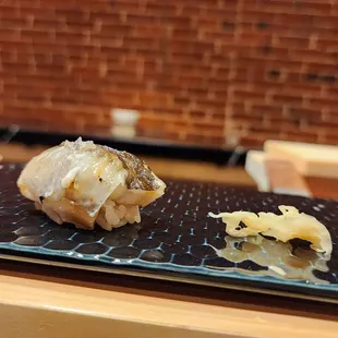 a plate of food on a table