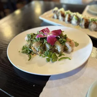 Rising Yellowtail Roll