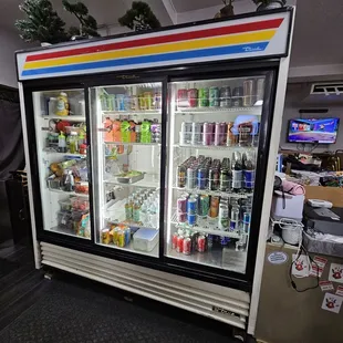 Refrigerated beverages