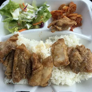 Garlic Chicken Plate