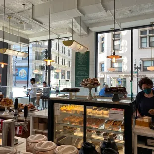 the interior of a tatte bakery