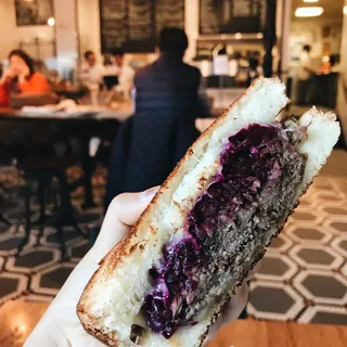 Short Rib Grilled Cheese sandwich