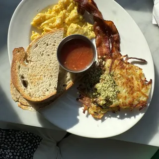 House Breakfast Plate