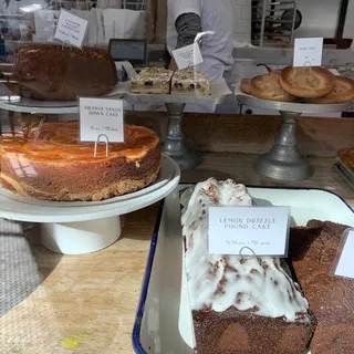 Orange Upside Down Cake Slice