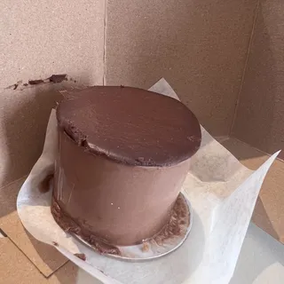 Dark Chocolate Mousse Cake (GF)