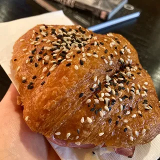 Ham & Cheese Croissant with Dijon Mustard