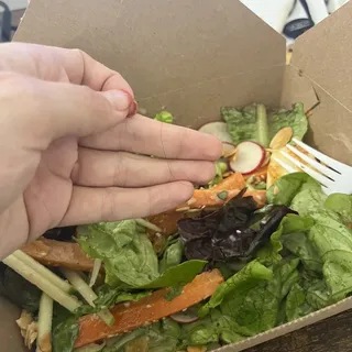 Crunchy Halloumi Salad