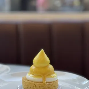 Passion fruit dessert