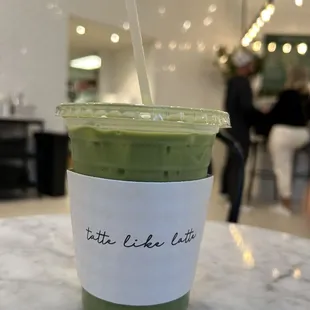 Matcha latte