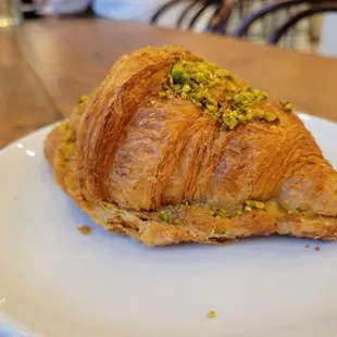 Pistachio croissant