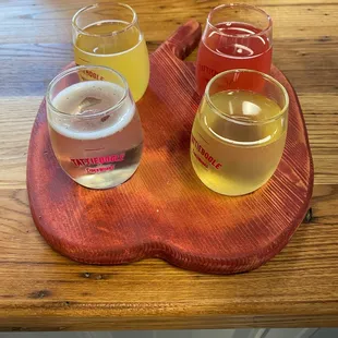 Cider flight