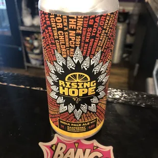 a can of rising hope