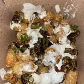 Vegan Cheezy Tots