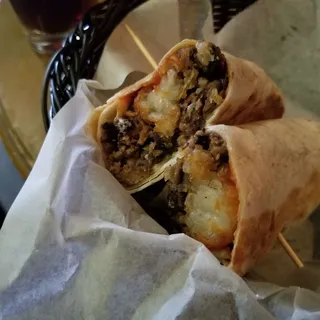 Vegan Chubbsteak Wrap