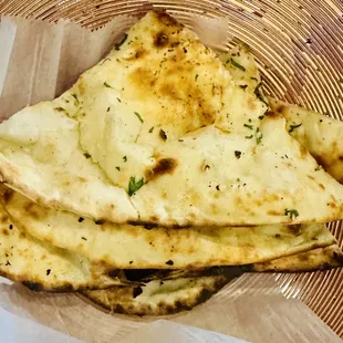 Garlic naan