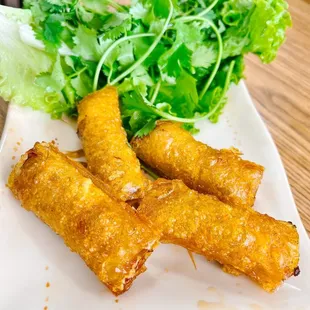 The crispiest egg rolls