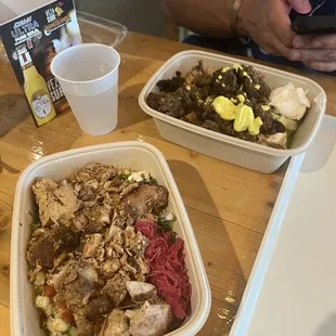 Two 36oz bowls