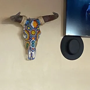 Decor un toro de los colores