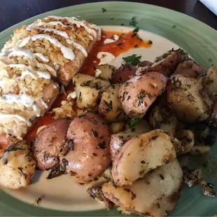 Potato Chip Encrusted Mahi