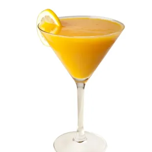 TAVA&apos;S &quot;Tango Mango&quot; martini - Absolut citrion, mango puree, fresh sour, lemon garnish.  A very popular drink!