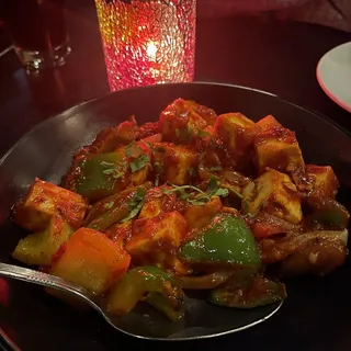 Chili Paneer Masala Gluten Free