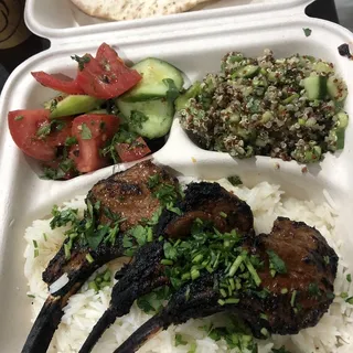 LAMB CHOPS PLATE