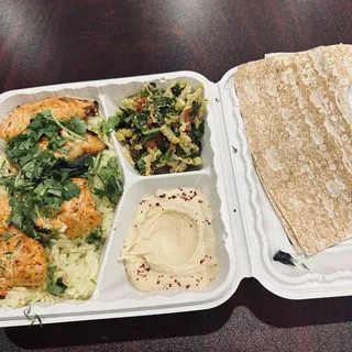CHICKEN BBQ PLATE PIECES