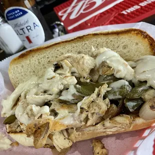 Chicken Philly ... didn't disappoint