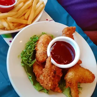 Chicken Wings &amp; Fries