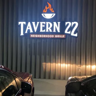 Front sign