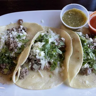 Steak tacos