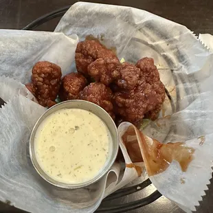 Boneless barbecue wings