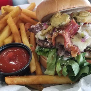 El Diablo Burger at Tavern 24