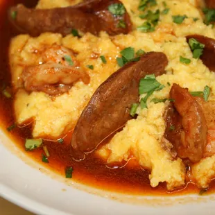 Shrimp and Grits Dinner