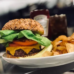 burgers, burger, food