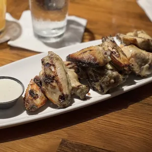 Off-Menu Grilled Wings