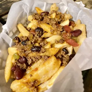 Chili fries