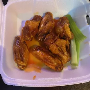 6 wing Honey Hot