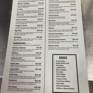 New menu 2