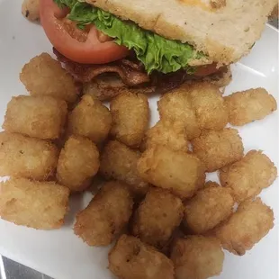 BLT with tots