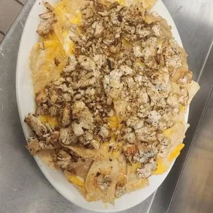 Chicken nachos