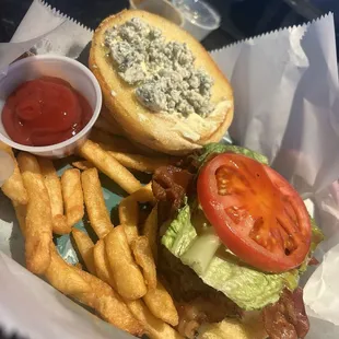 Mushroom Swiss Burger