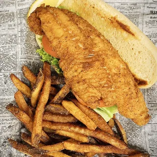 Walleye Sandwich