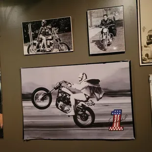 a man riding a motorcycle