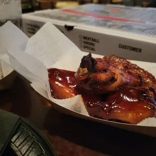 Honey BBQ wings