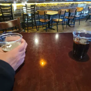 Wifie&apos;s Bud light and my diet coke