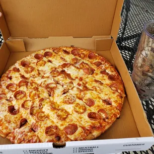 Awesome pizza.